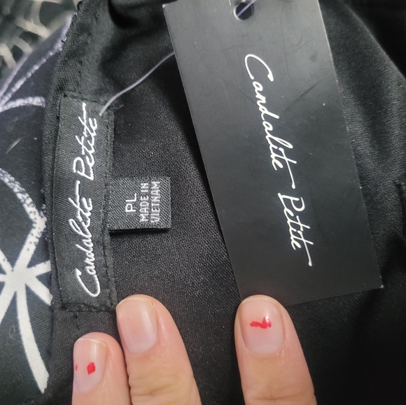 Candalite Petite black body con dress - Picture 6 of 8